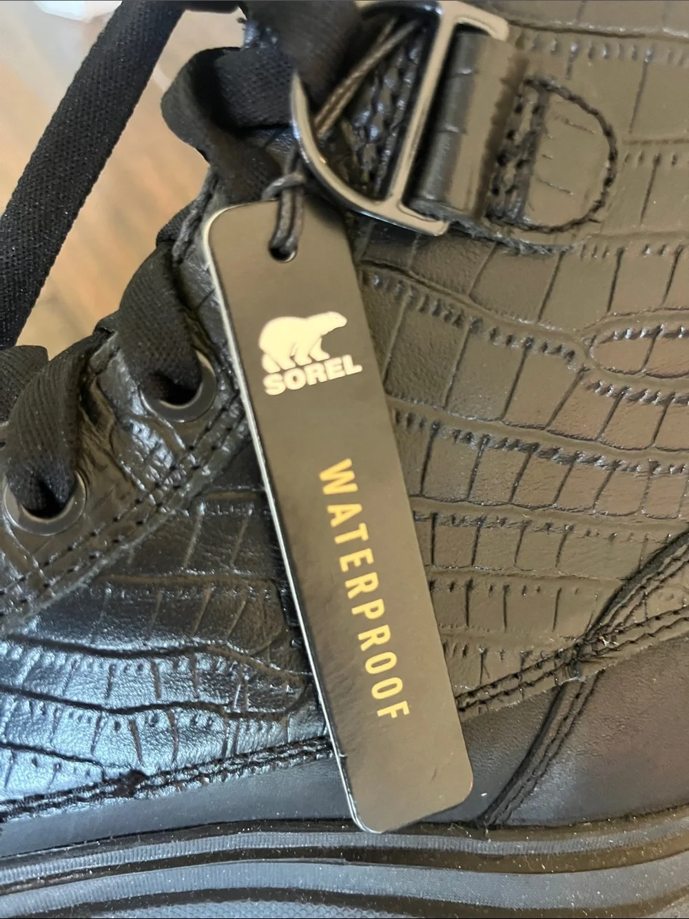 NWT SOREL Caribou™ X Boot Lace Waterproof Boot